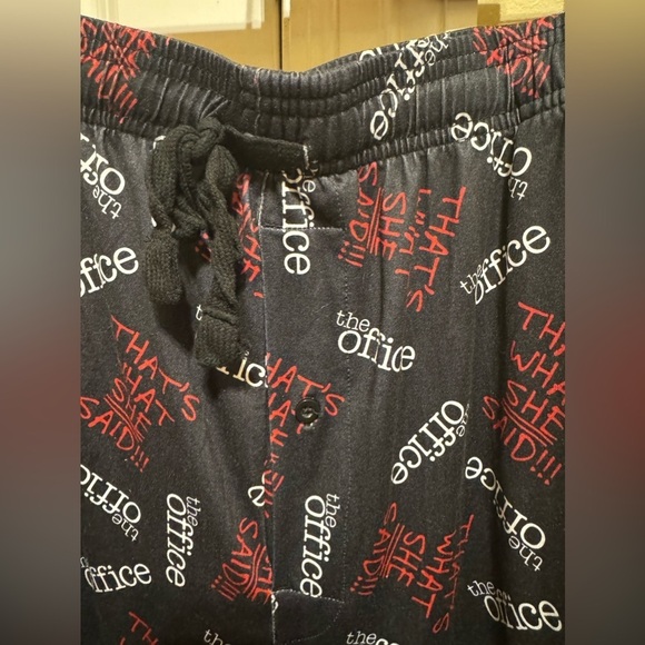 The Office That’s What She Said! Pajama Lounge Sleep Pants Sz L - Picture 2 of 8